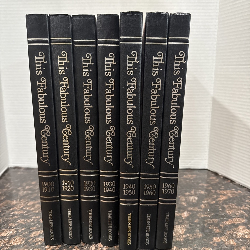 This Fabulous Century Lot (7bk 1900-1970) Time Life VG